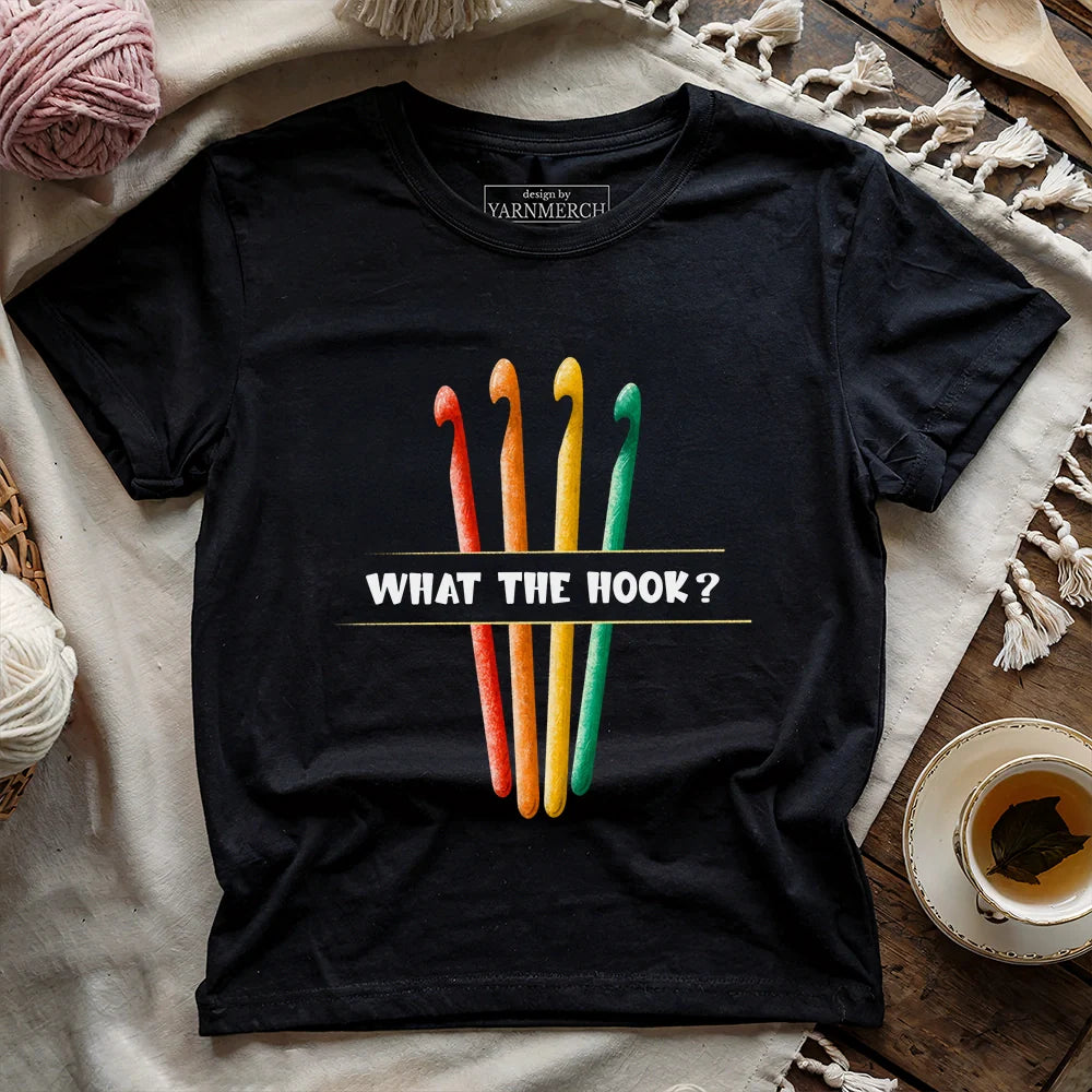 WhatthehookT shirt black