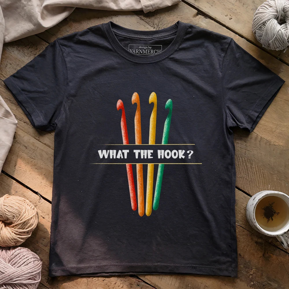 WhatthehookT shirt darkgreyheather