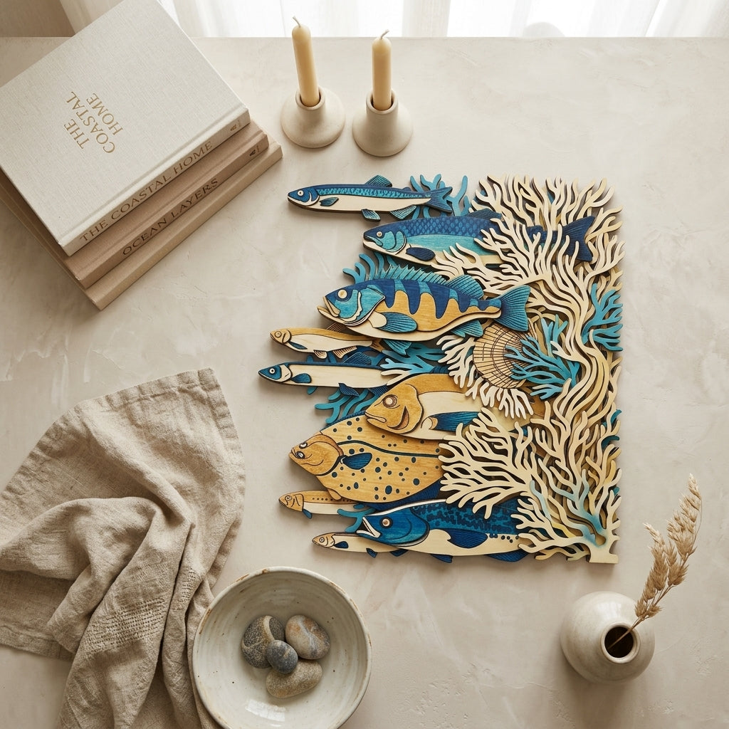 Wooden_fish_coral_art_books