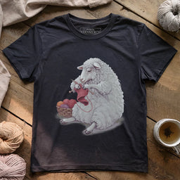 WoollyKnittingT shirt darkgreyheather
