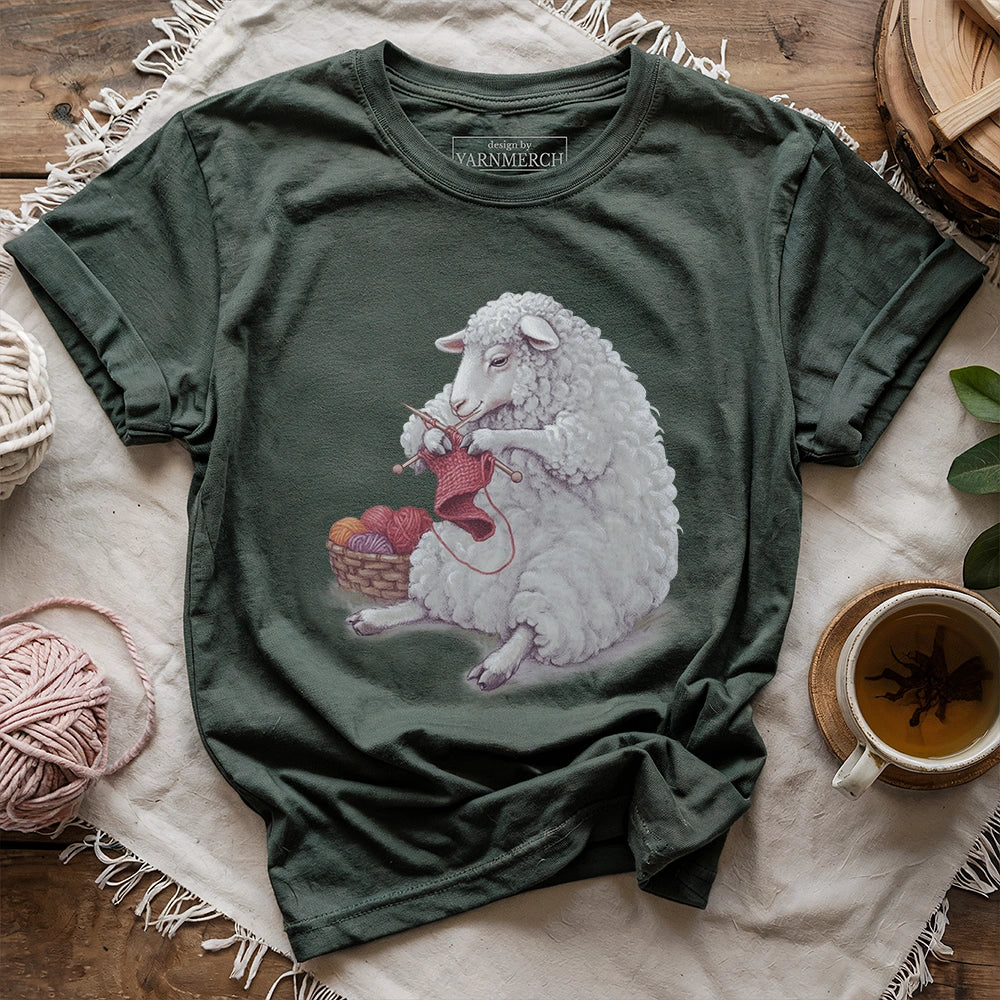 WoollyKnittingT shirt forest