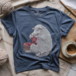 WoollyKnittingT shirt heathernavy