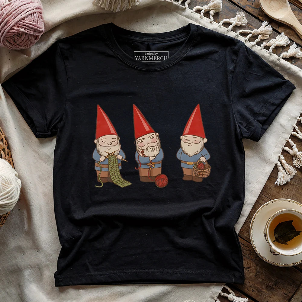 WoolyGnomeClubT shirt black