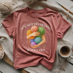 YarnCollectorT shirt heathermauve
