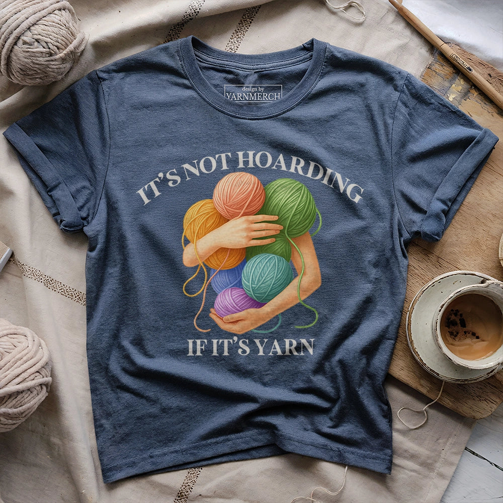 YarnCollectorT shirt heathernavy