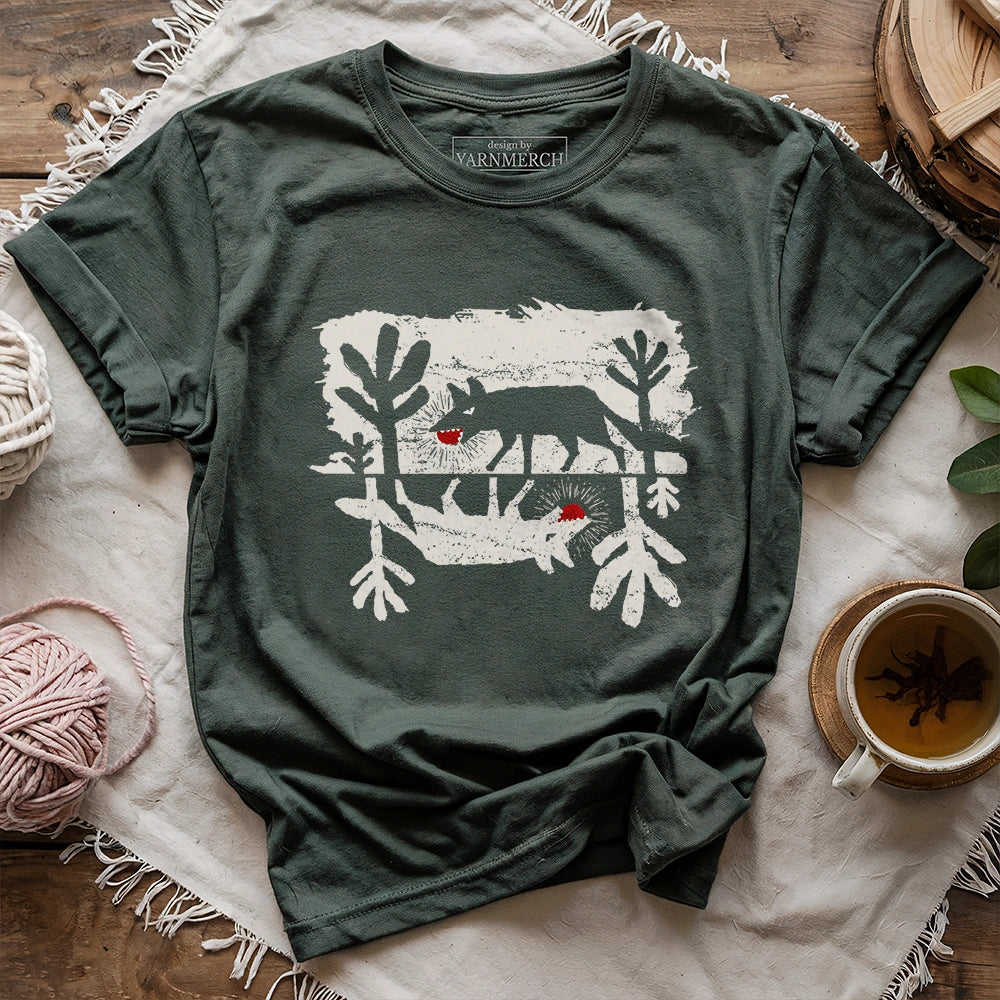 YarnMythologyT shirt forest