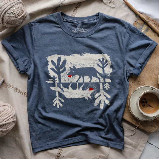 YarnMythologyT shirt heathernavy