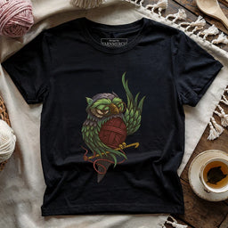 YarnOwlT shirt black