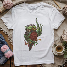YarnOwlT shirt white