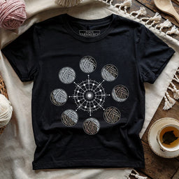 YarnPhasesT shirt black