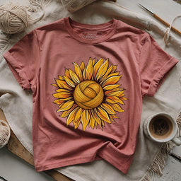 YarnflowerT shirt heathermauve