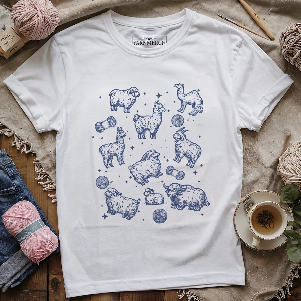 YarnimalsT shirt white