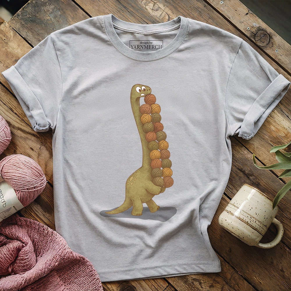 YarnosaurusRexT shirt athleticheather