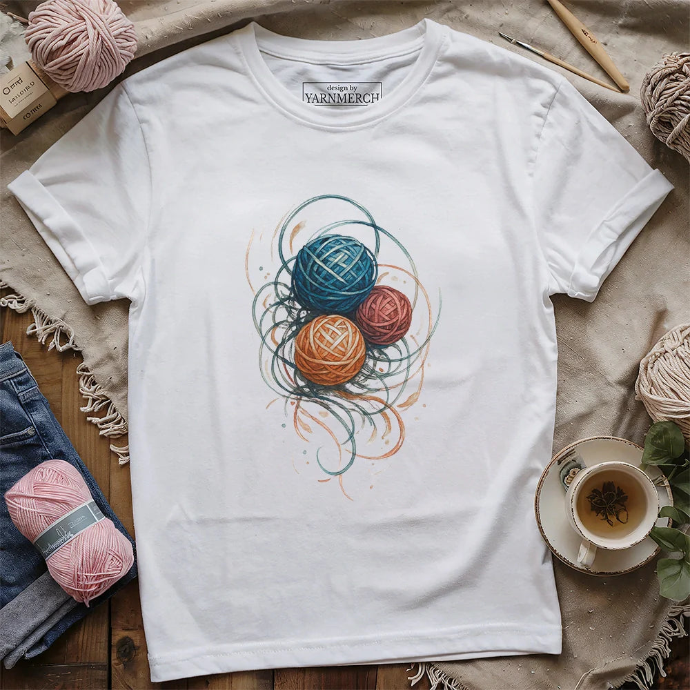 YarnstormT shirt white
