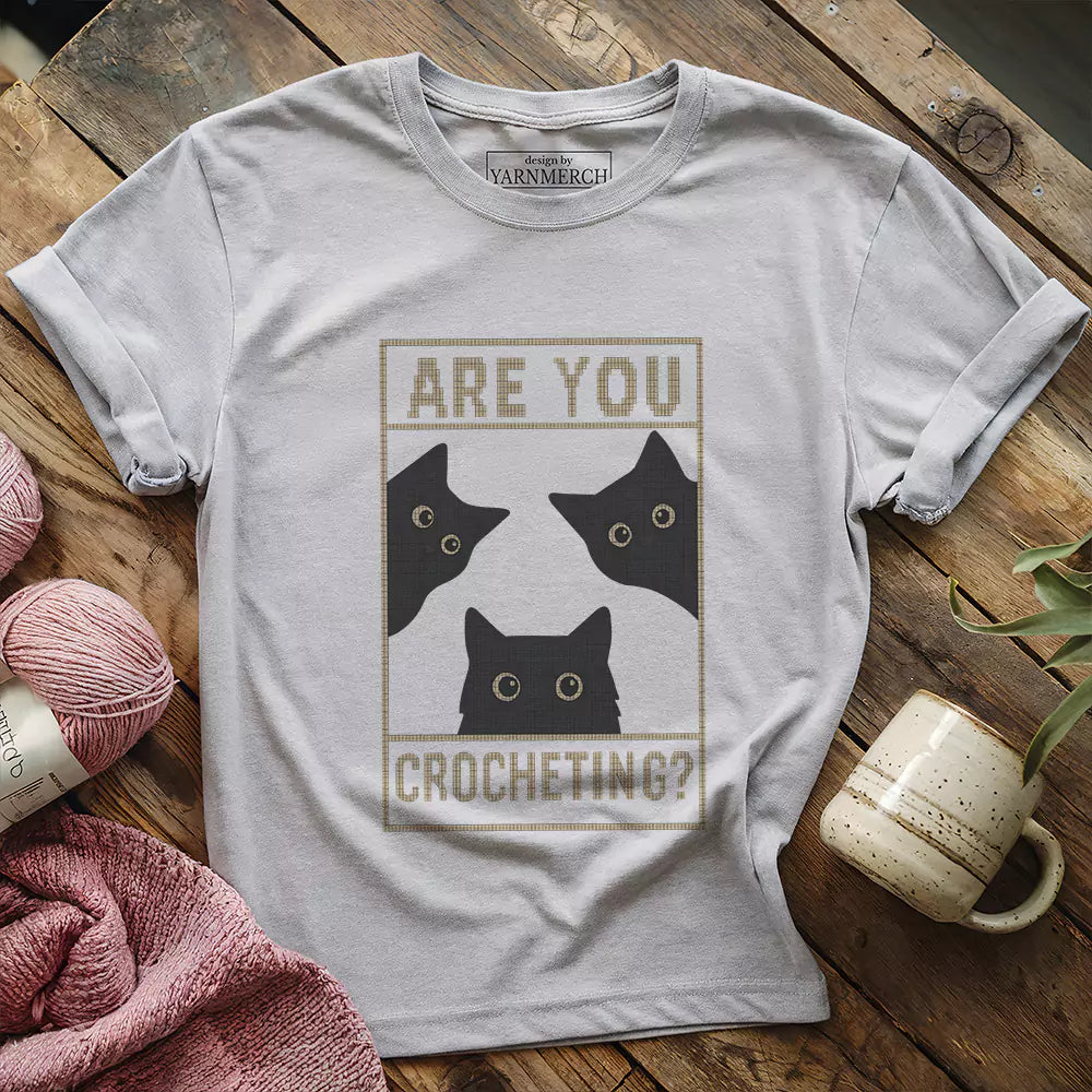 are u crocheting t shirt athletic heather