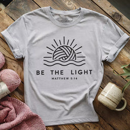 be the light t shirt athletic heather