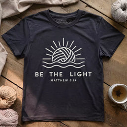 be the light t shirt dark grey heather