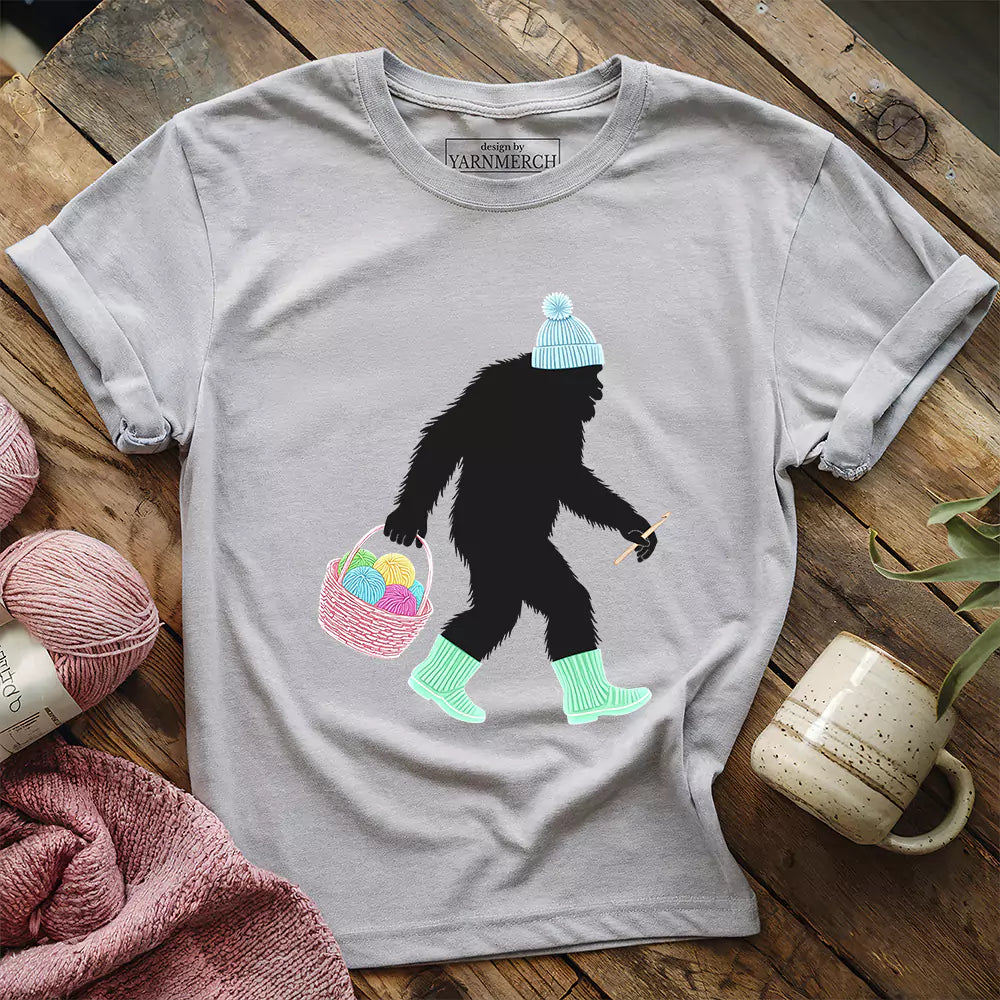 bigfoot t shirt athletic heather