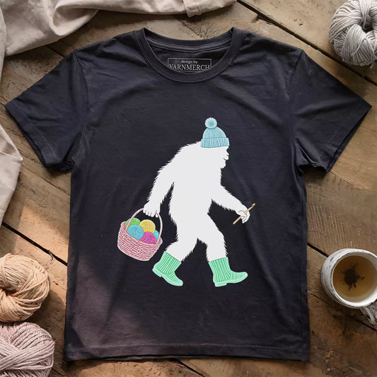 bigfoot t shirt dark grey heather