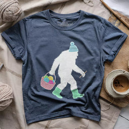bigfoot t shirt heather navy