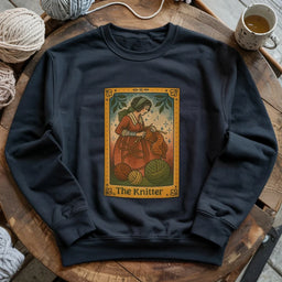 black KnitWitchSweatshirt