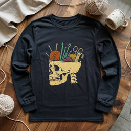 black MurderYarnLongSleeveT shirt