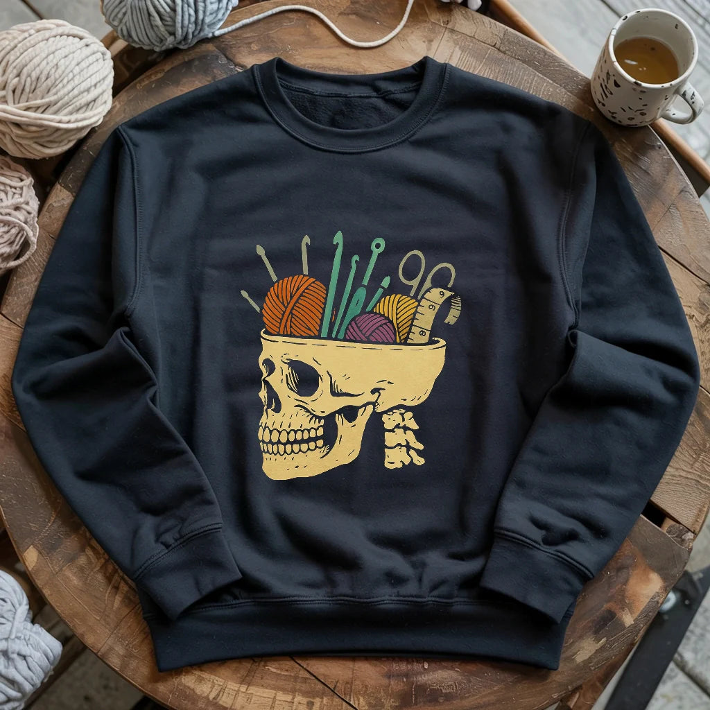 black MurderYarnSweatshirt