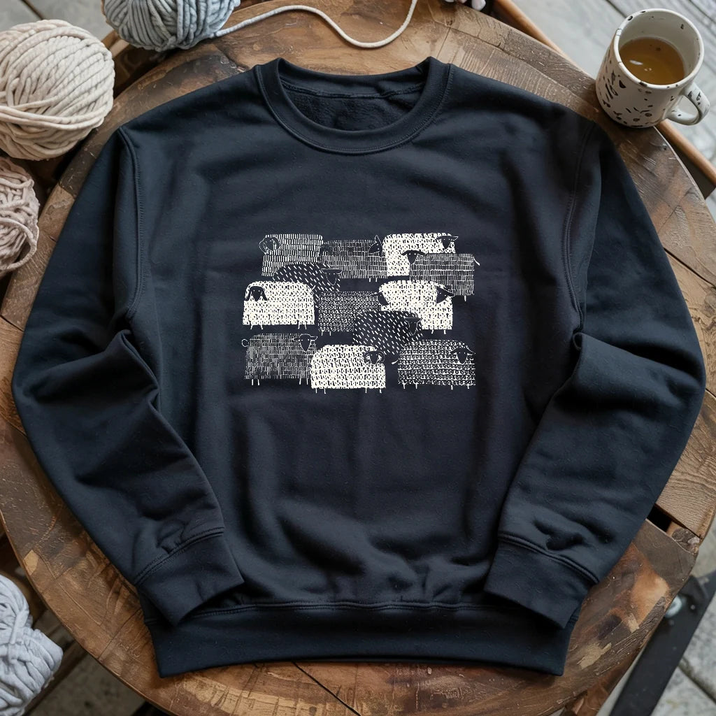 black SheepHappensSweatshirt