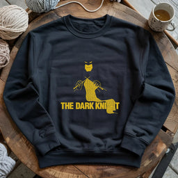 black TheDarkKnitSeatshirt