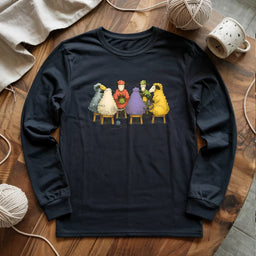 black TheYarnCircleLongSleeveT shirt