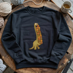 black YarnosaurusRexSweatshirt