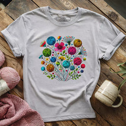 blooming yarns t shirt athletic heather