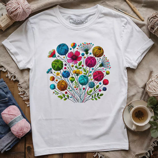 blooming yarns t shirt white