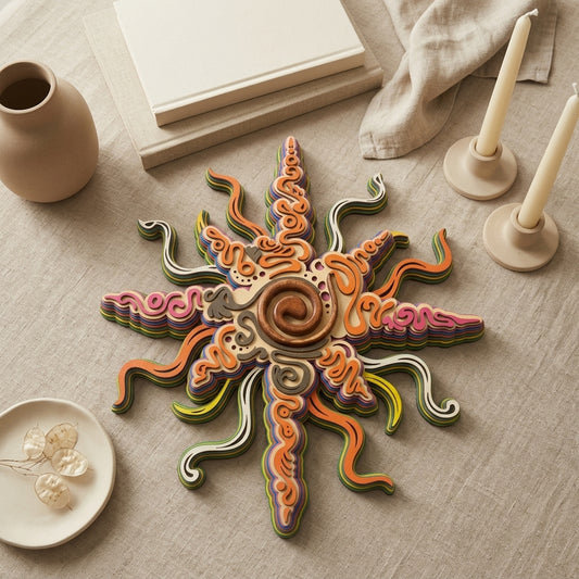 boho sun wall decor1
