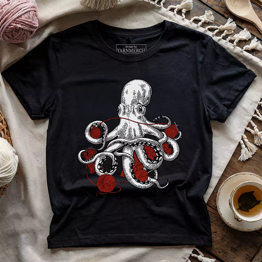 craftopus t shirt black