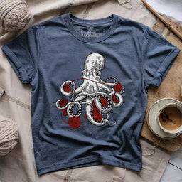 craftopus t shirt heather navy