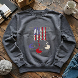darkheather AmericaWoolSweatshirt