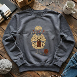 darkheather KnitHappensSweatshirt