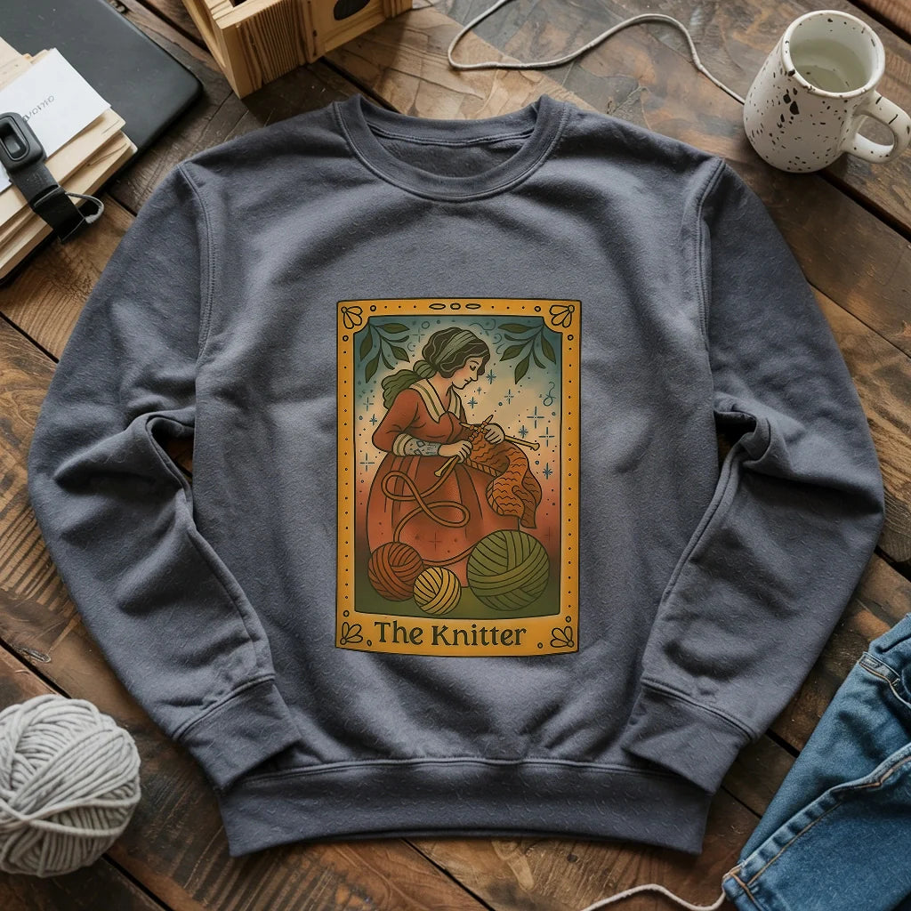darkheather KnitWitchSweatshirt