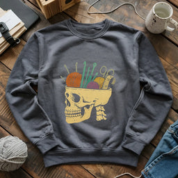 darkheather MurderYarnSweatshirt