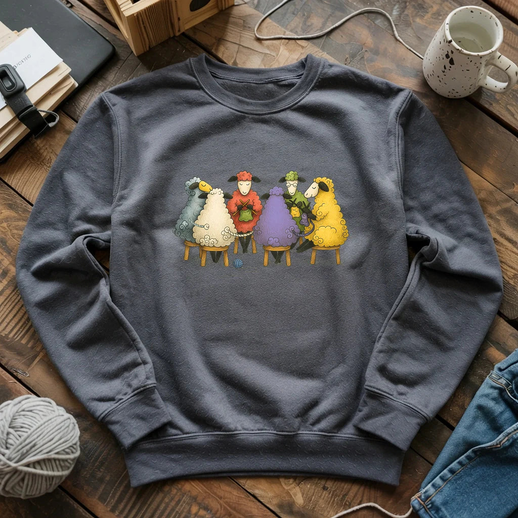 darkheather TheYarnCircleSweatshirt