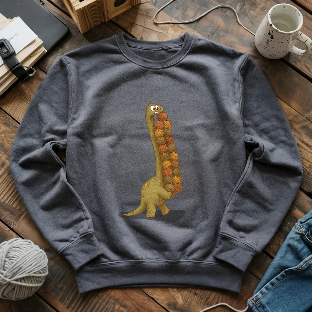 darkheather YarnosaurusRexSweatshirt