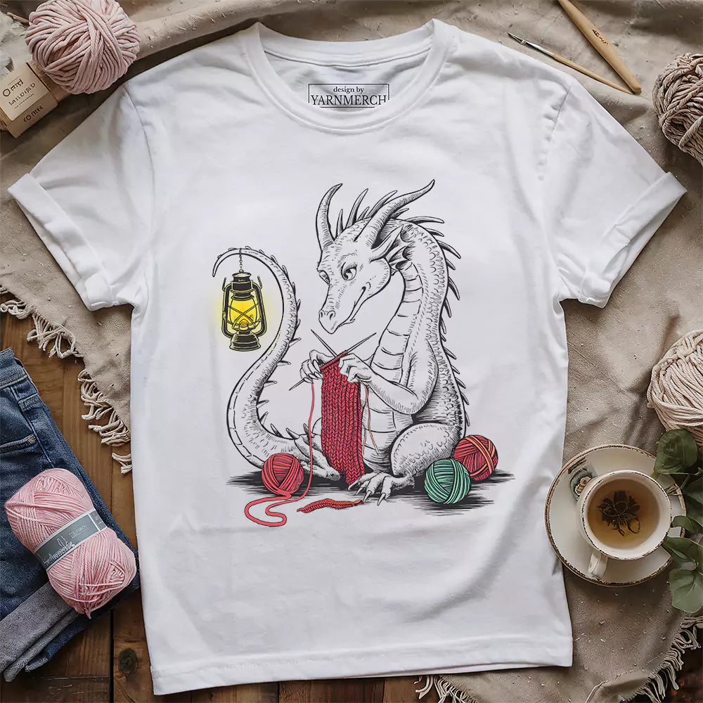 dragwool t shirt white