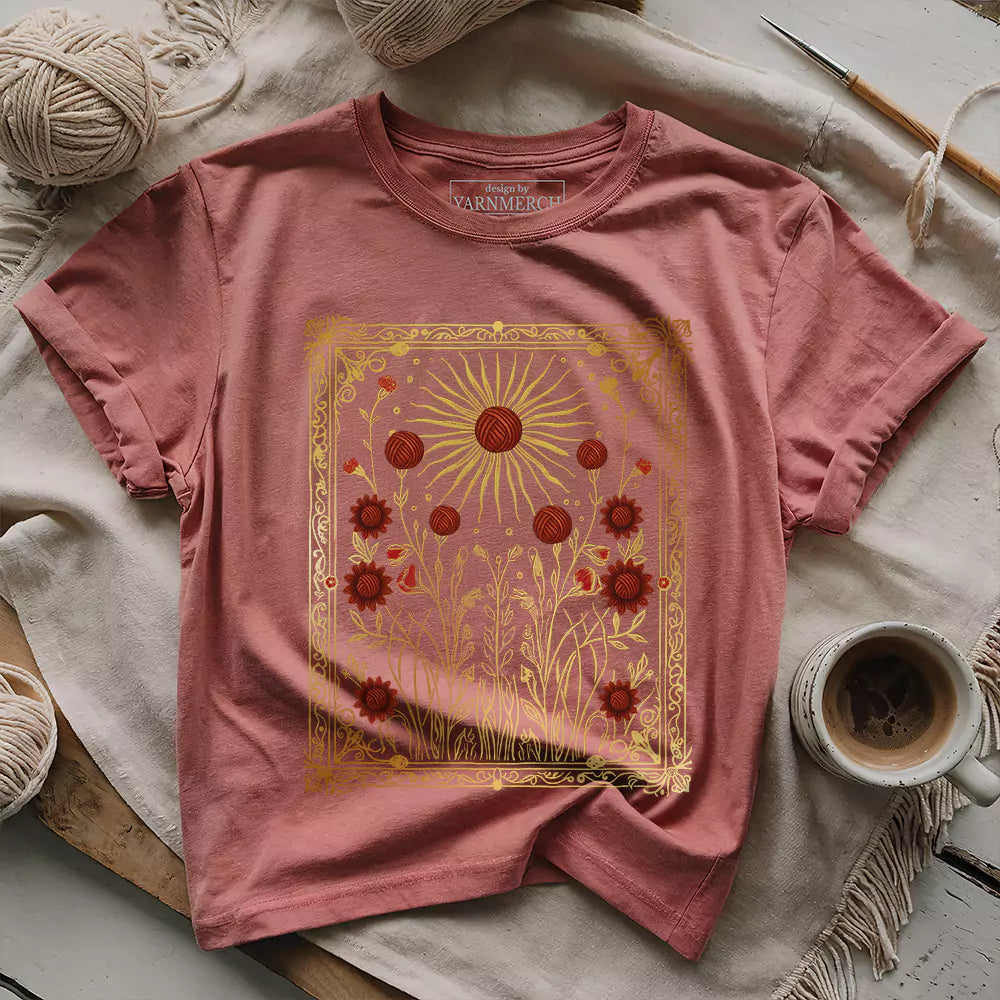 energy of yarn t shirt heather mauve