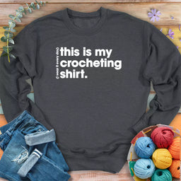 everyday crocheting dark heather