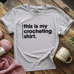 everyday crocheting t shirt athletic heather