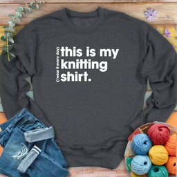 everyday knitting dark heather