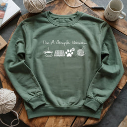 forest SimpleWomanSweatshirt