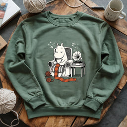 forest TheGentleHippoKnitterSweatshirt