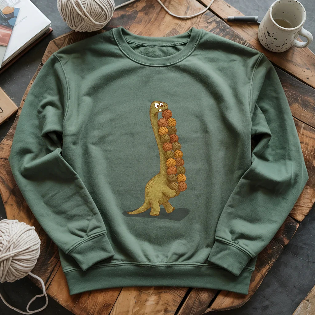 forest YarnosaurusRexSweatshirt